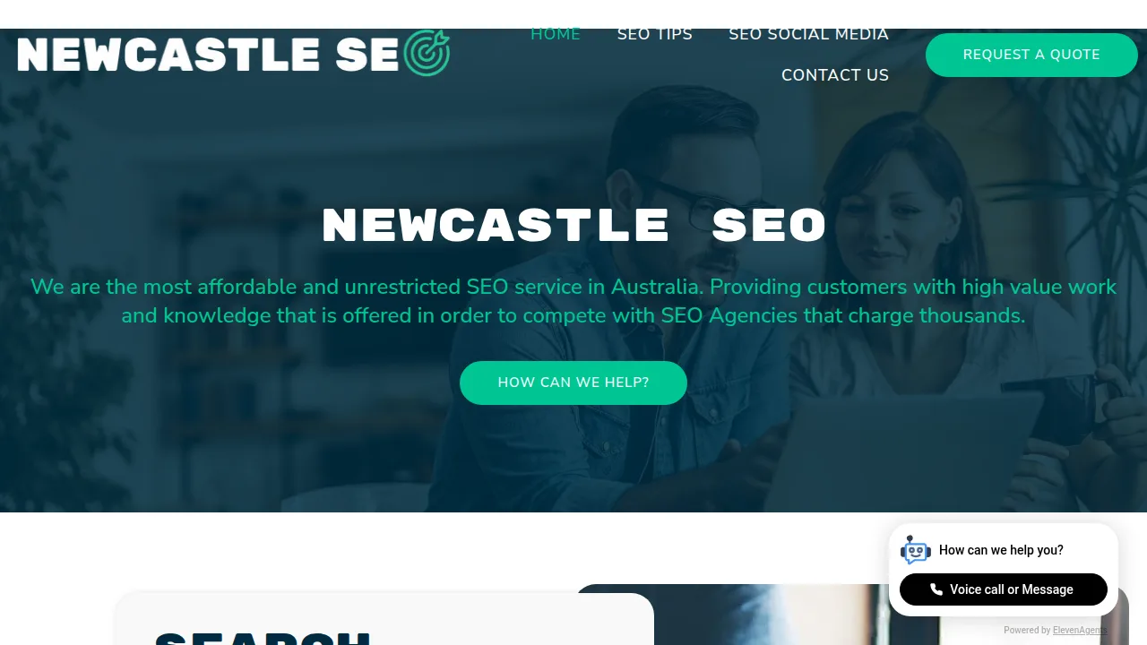Newcastle SEO website